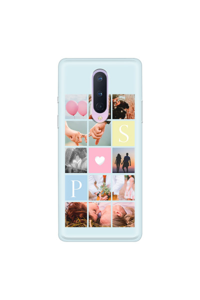 ONEPLUS - OnePlus 8 - Soft Clear Case - Insta Love Photo Linked