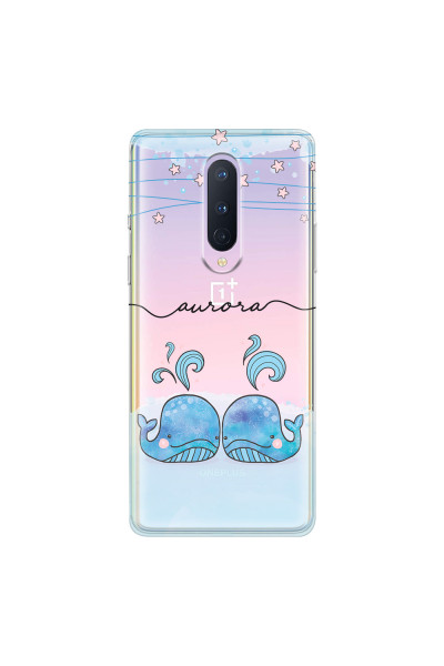 ONEPLUS - OnePlus 8 - Soft Clear Case - Little Whales