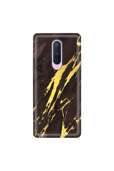 ONEPLUS - OnePlus 8 - Soft Clear Case - Marble Royal Black