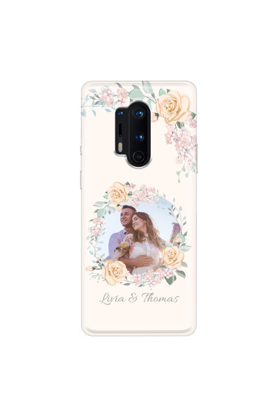 ONEPLUS - OnePlus 8 Pro - Soft Clear Case - Frame Of Roses