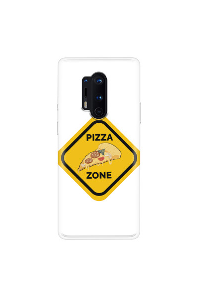 ONEPLUS - OnePlus 8 Pro - Soft Clear Case - Pizza Zone Phone Case