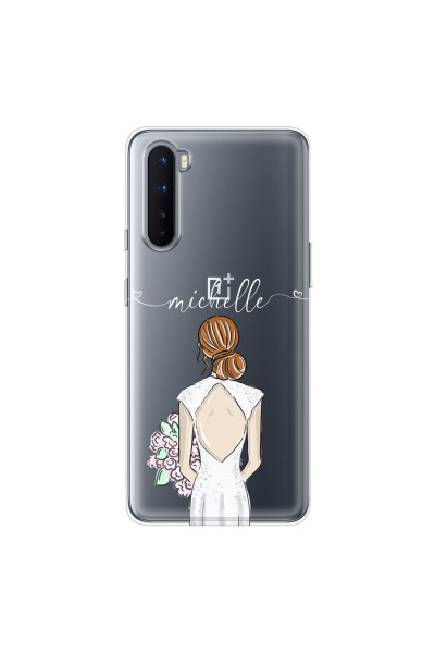 ONEPLUS - OnePlus Nord - Soft Clear Case - Bride To Be Redhead II.