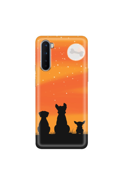 ONEPLUS - OnePlus Nord - Soft Clear Case - Dog's Desire Orange Sky