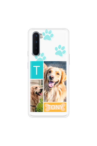 ONEPLUS - OnePlus Nord - Soft Clear Case - Dog Collage