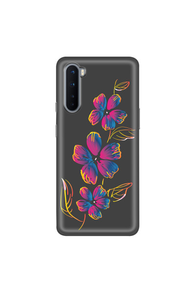 ONEPLUS - OnePlus Nord - Soft Clear Case - Spring Flowers In The Dark
