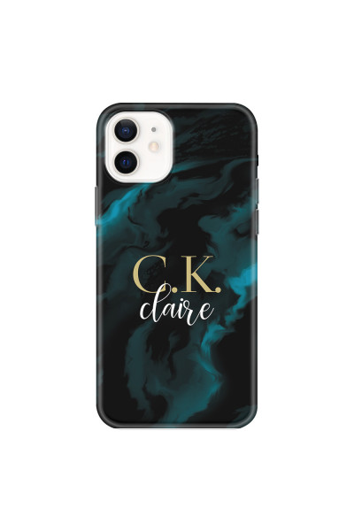 APPLE - iPhone 12 - Soft Clear Case - Streamflow Dark Elegance