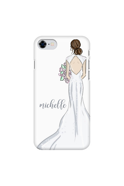 APPLE - iPhone SE 2020 - 3D Snap Case - Bride To Be Brunette Dark