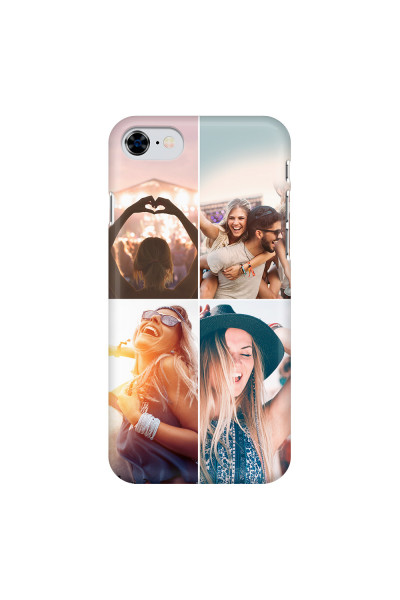 APPLE - iPhone SE 2020 - 3D Snap Case - Collage of 4