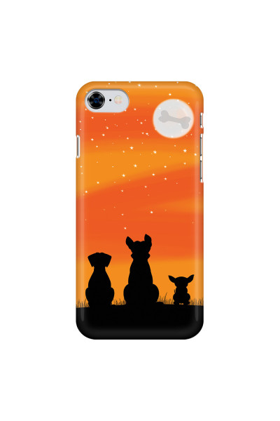 APPLE - iPhone SE 2020 - 3D Snap Case - Dog's Desire Orange Sky