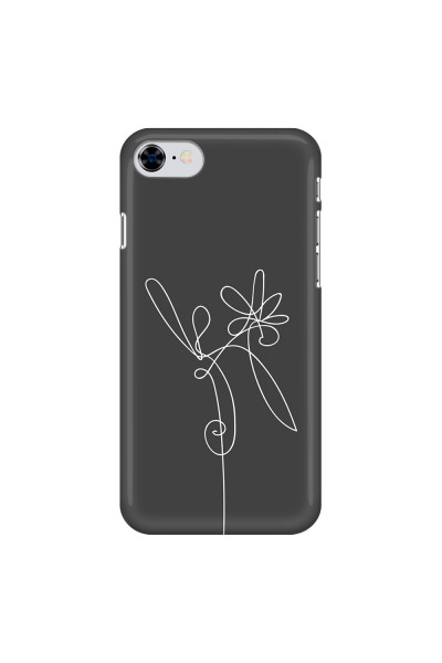 APPLE - iPhone SE 2020 - 3D Snap Case - Flower In The Dark