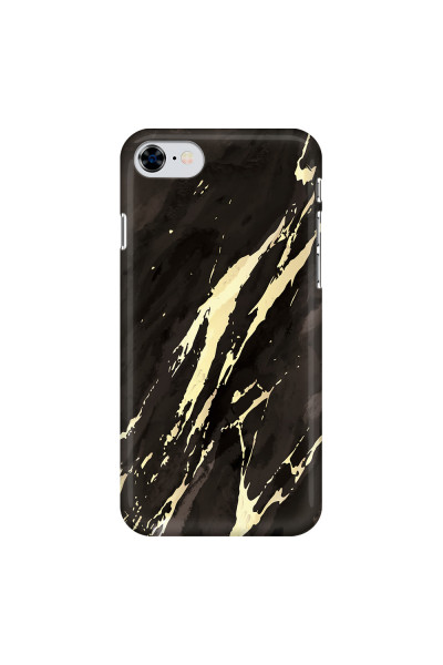 APPLE - iPhone SE 2020 - 3D Snap Case - Marble Ivory Black