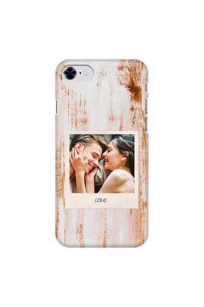 APPLE - iPhone SE 2020 - 3D Snap Case - Wooden Polaroid