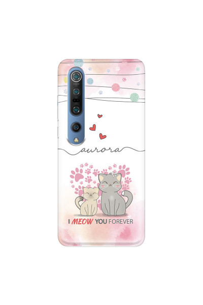 XIAOMI - Mi 10 Pro - Soft Clear Case - I Meow You Forever
