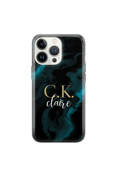 APPLE - iPhone 13 Pro Max - Soft Clear Case - Streamflow Dark Elegance