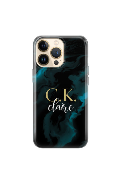 APPLE - iPhone 13 Pro - Soft Clear Case - Streamflow Dark Elegance