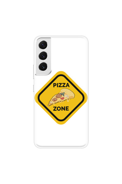 SAMSUNG - Galaxy S22 Plus - Soft Clear Case - Pizza Zone Phone Case