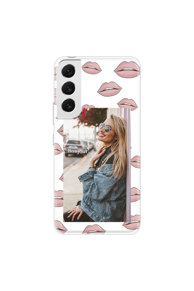 SAMSUNG - Galaxy S22 Plus - Soft Clear Case - Teenage Kiss Phone Case