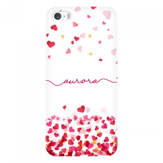 APPLE - iPhone 5S - 3D Snap Case - Scattered Hearts