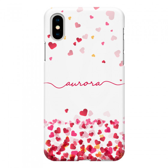 APPLE - iPhone X - 3D Snap Case - Scattered Hearts