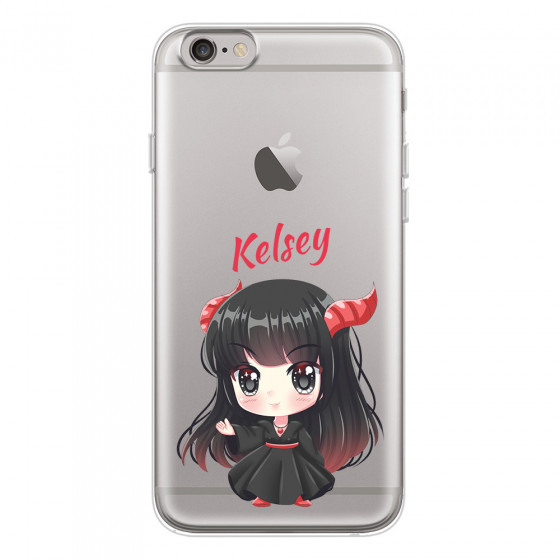 APPLE - iPhone 6S - Soft Clear Case - Chibi Kelsey