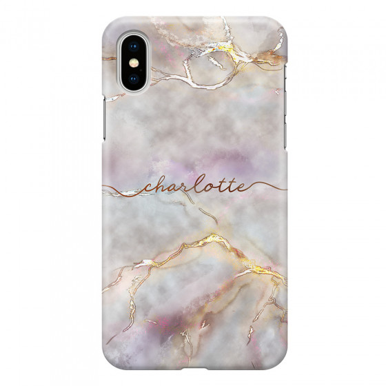 APPLE - iPhone XS Max - 3D Snap Case - Marble Rootage