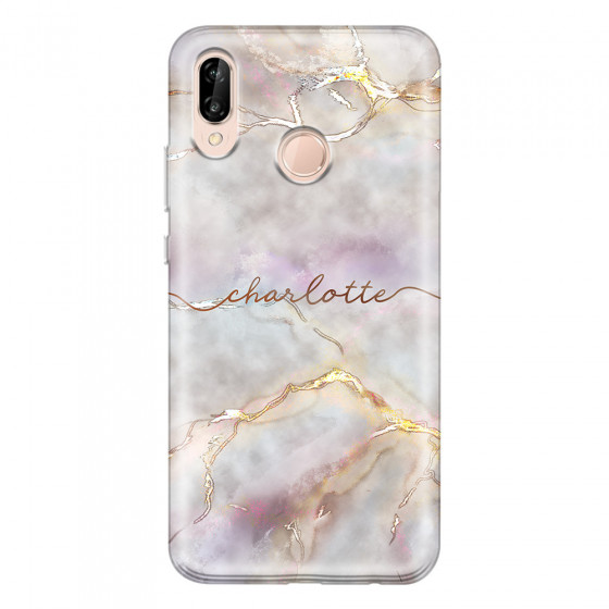 HUAWEI - P20 Lite - Soft Clear Case - Marble Rootage