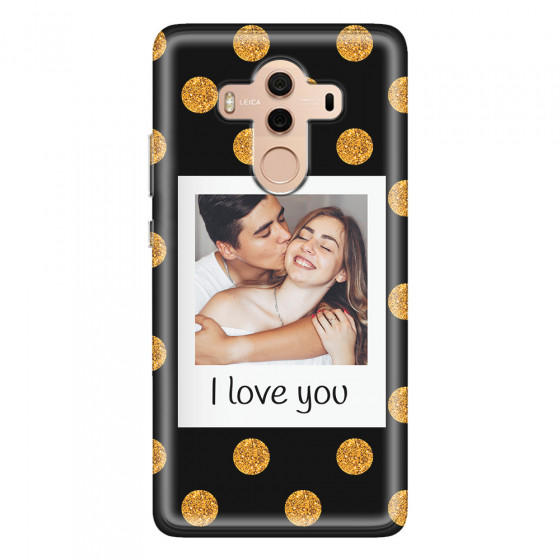HUAWEI - Mate 10 Pro - Soft Clear Case - Single Love Dots Photo