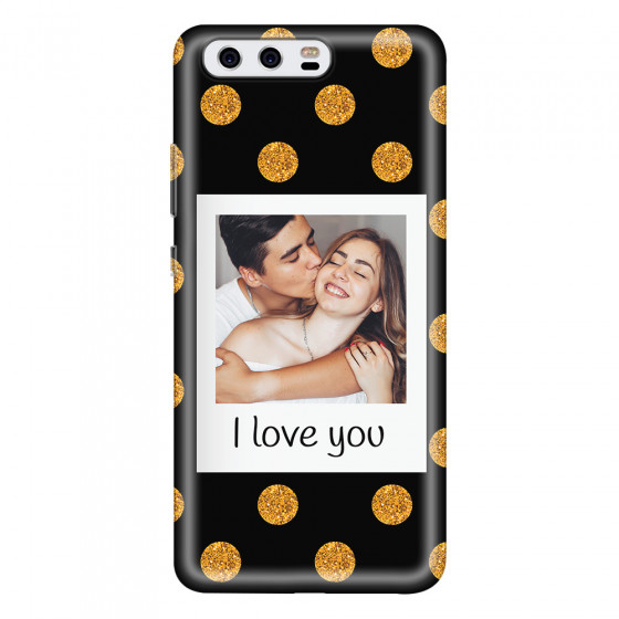 HUAWEI - P10 - Soft Clear Case - Single Love Dots Photo