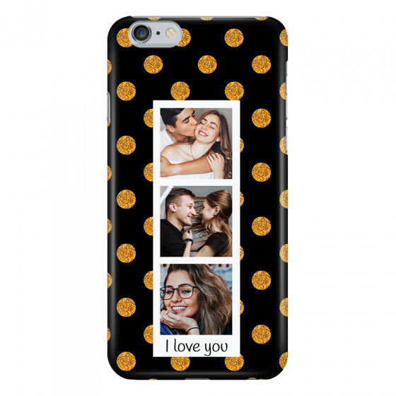 APPLE - iPhone 6S - 3D Snap Case - Triple Love Dots Photo
