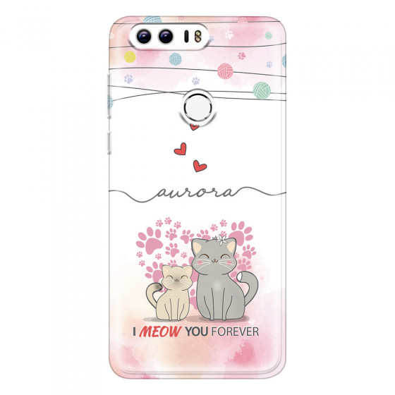 HONOR - Honor 8 - Soft Clear Case - I Meow You Forever