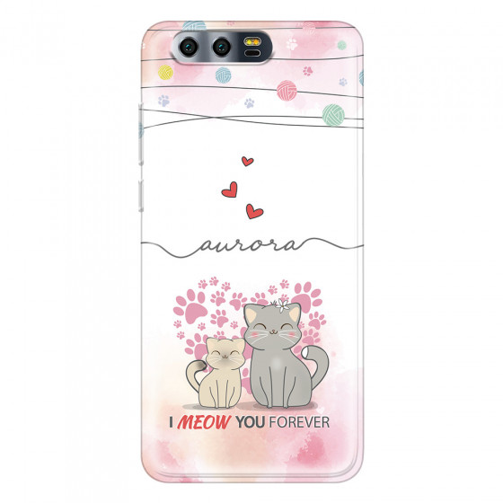 HONOR - Honor 9 - Soft Clear Case - I Meow You Forever