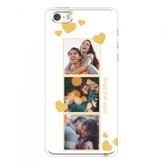 APPLE - iPhone 5S - Soft Clear Case - In Love Classic