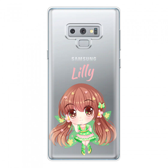 SAMSUNG - Galaxy Note 9 - Soft Clear Case - Chibi Lilly