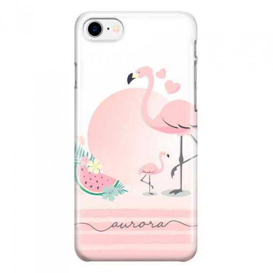 APPLE - iPhone 7 - 3D Snap Case - Flamingo Vibes Handwritten