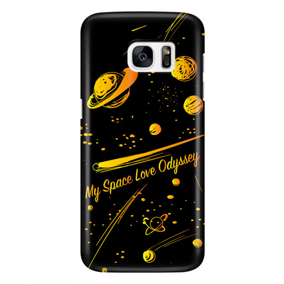 SAMSUNG - Galaxy S7 Edge - 3D Snap Case - Dark Space Odyssey