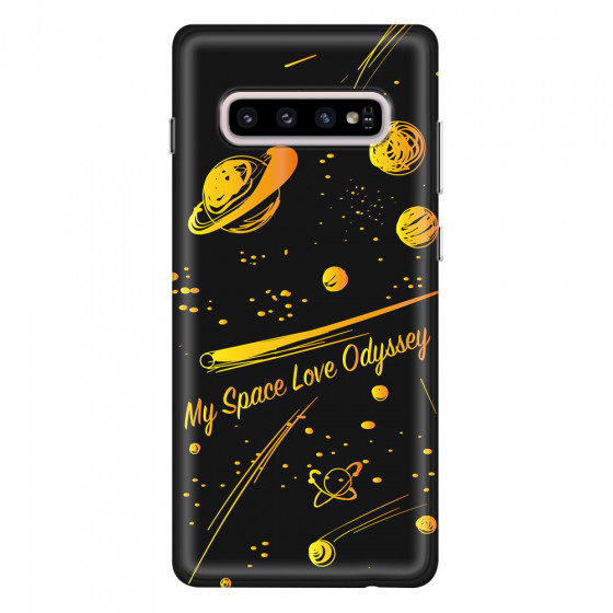 SAMSUNG - Galaxy S10 - Soft Clear Case - Dark Space Odyssey
