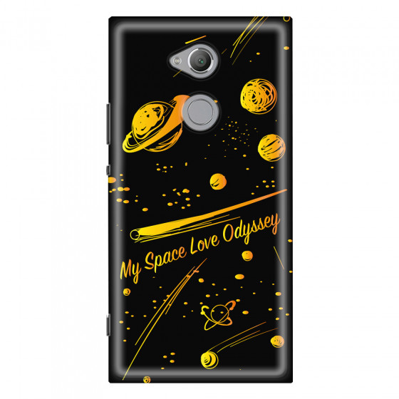 SONY - Sony XA2 Ultra - Soft Clear Case - Dark Space Odyssey