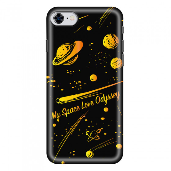APPLE - iPhone 8 - Soft Clear Case - Dark Space Odyssey