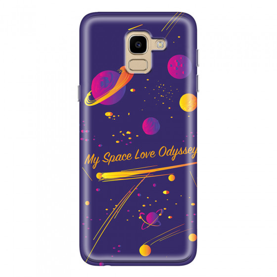 SAMSUNG - Galaxy J6 - Soft Clear Case - Love Space Odyssey