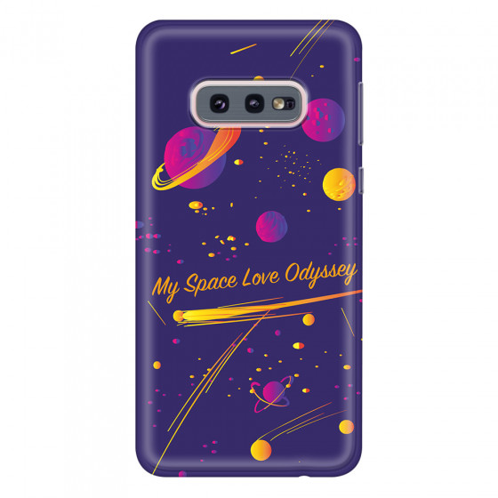 SAMSUNG - Galaxy S10e - Soft Clear Case - Love Space Odyssey