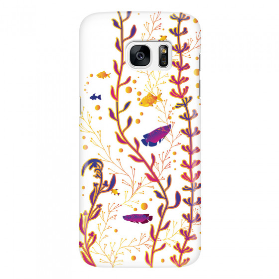 SAMSUNG - Galaxy S7 Edge - 3D Snap Case - Clear Underwater World