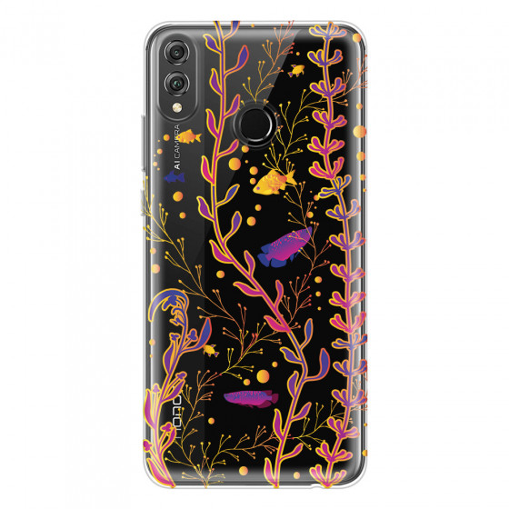 HONOR - Honor 8X - Soft Clear Case - Clear Underwater World