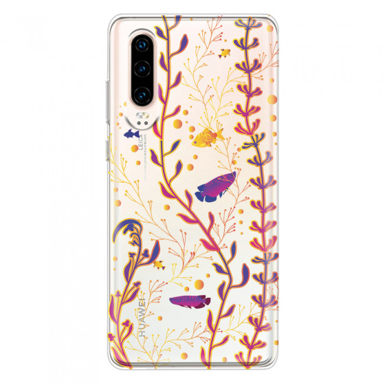 HUAWEI - P30 - Soft Clear Case - Clear Underwater World