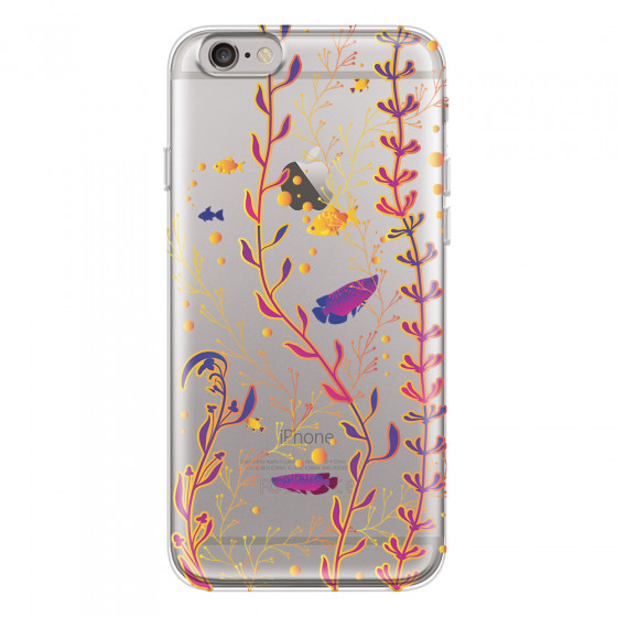 APPLE - iPhone 6S - Soft Clear Case - Clear Underwater World