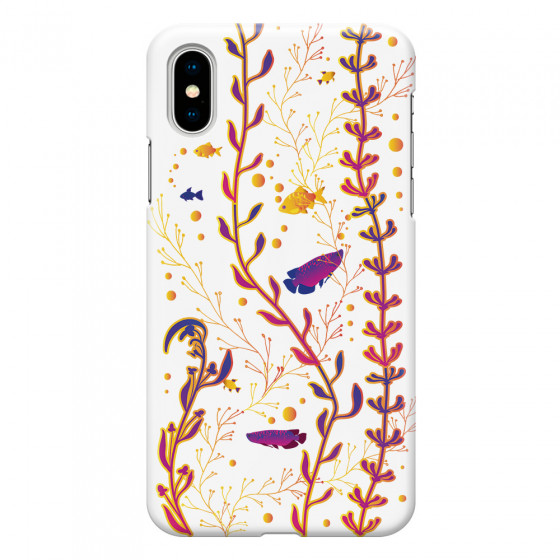 APPLE - iPhone X - 3D Snap Case - Clear Underwater World
