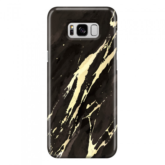 SAMSUNG - Galaxy S8 - 3D Snap Case - Marble Ivory Black