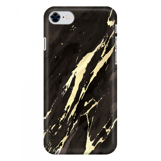 APPLE - iPhone 8 - 3D Snap Case - Marble Ivory Black
