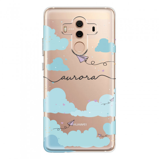 HUAWEI - Mate 10 Pro - Soft Clear Case - Up in the Clouds