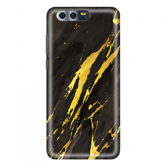 HONOR - Honor 9 - Soft Clear Case - Marble Castle Black