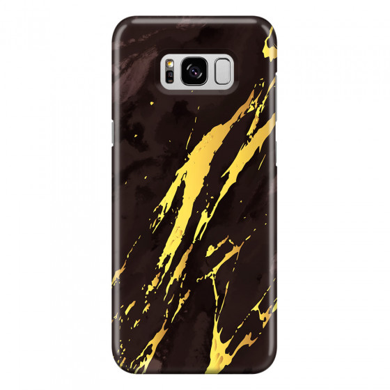 SAMSUNG - Galaxy S8 - 3D Snap Case - Marble Royal Black